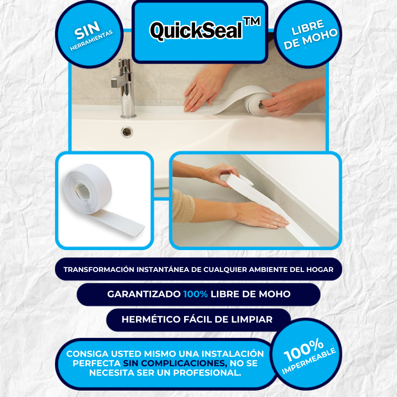 QuickSeal™ - CINTA SELLADORA IMPERMEABLE