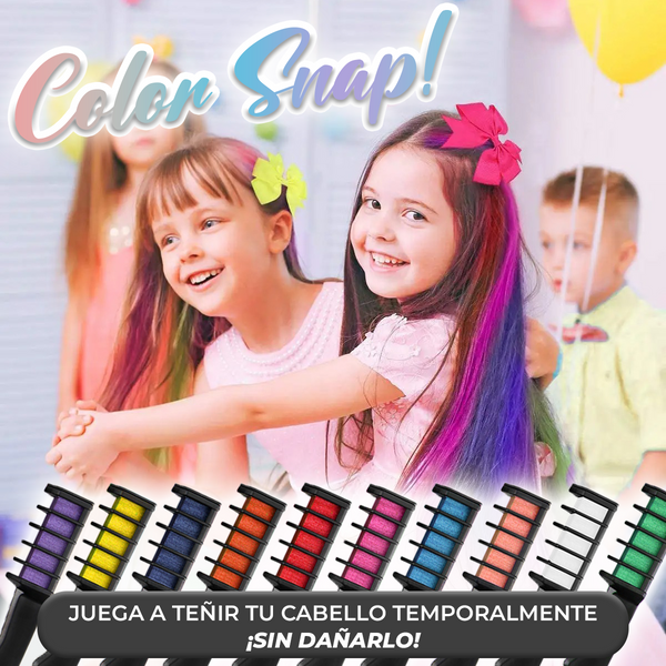 ColorSnap™ - Pigmentos de color naturales para teñido temporal