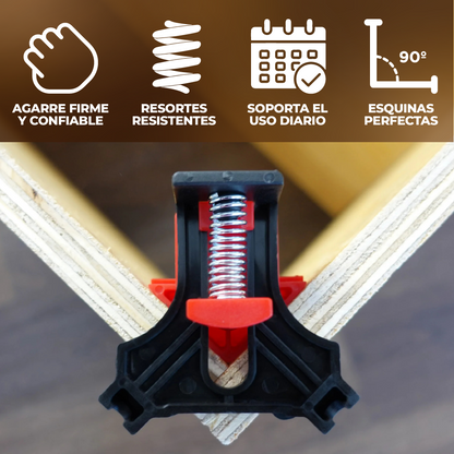 ProWoodHolders™ - Kit de 4 abrazaderas para madera