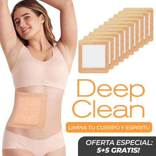 DeepClean™ - Parches de aceite de ricino | 5+5 Gratis HOY