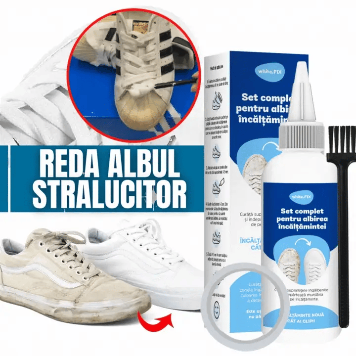 Kit de limpieza de calzado blanco