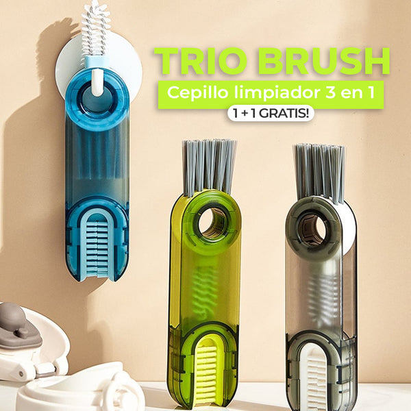 TrioBrush™ - Cepillo limpiador 3 en 1