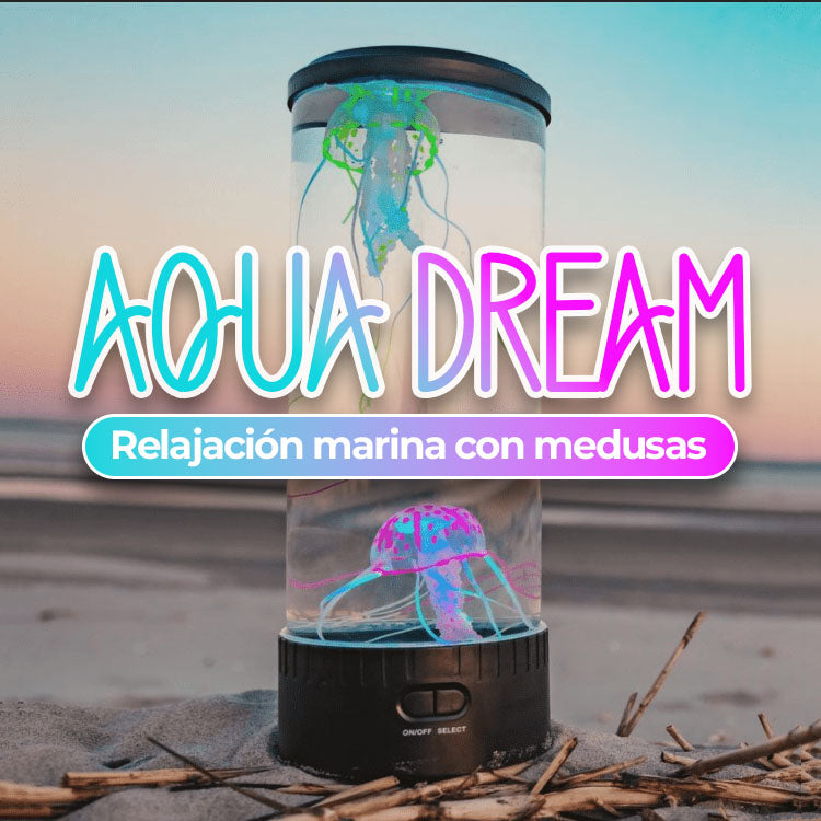 AquaDream™ - Lampara de agua con medusas