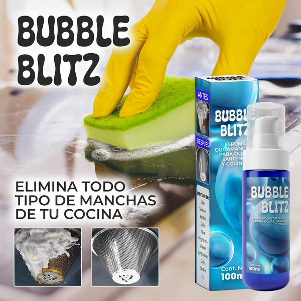 BubbleBlitz™ - Espuma quitamanchas de limpieza