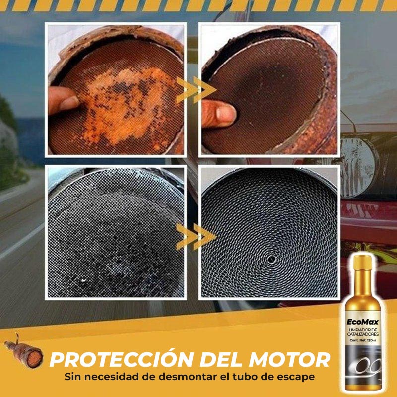 EcoMax™ - Limpiador interno para tuberias de auto
