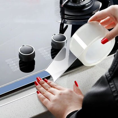 Cinta adhesiva transparente 5m