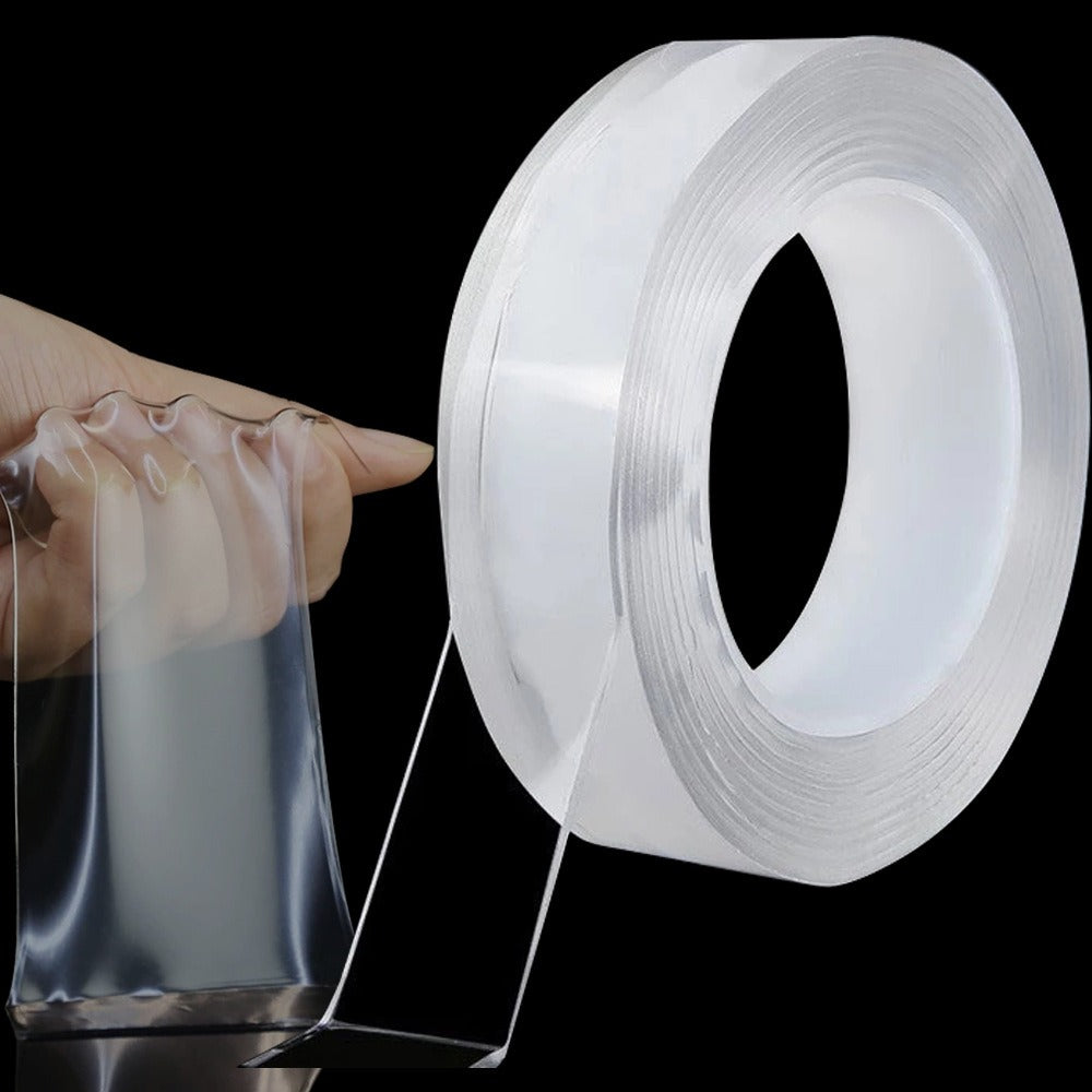 Cinta adhesiva transparente 5m