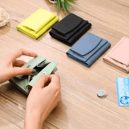 MiniSafe Wallet™ - MINI BILLETERA DE CUERO