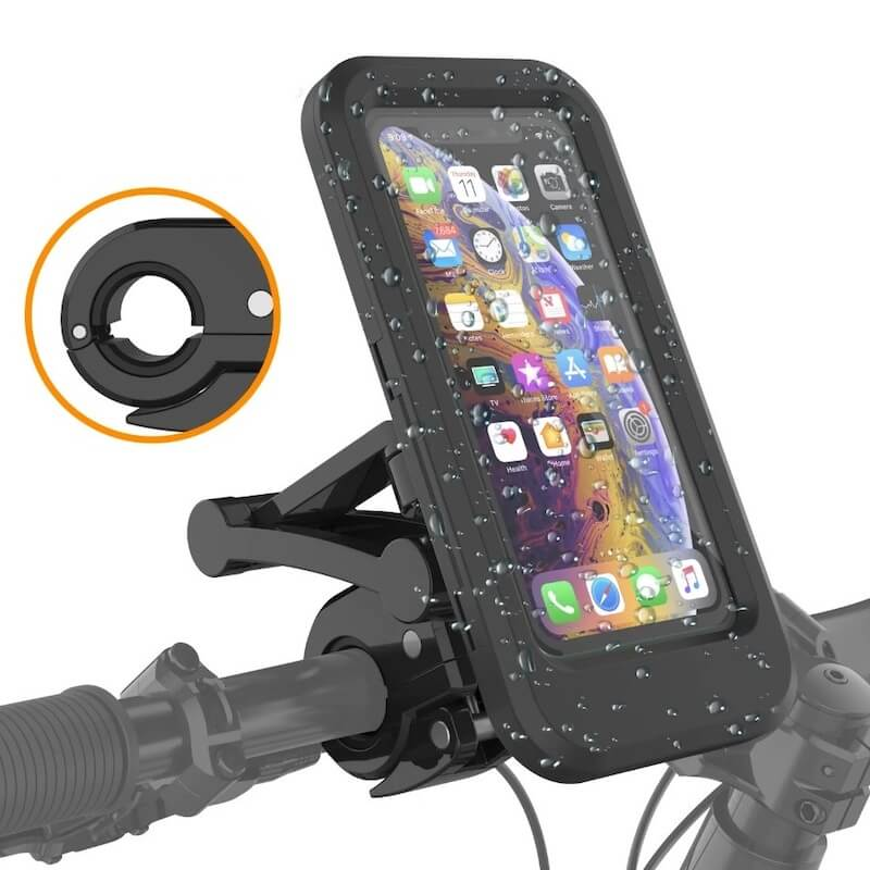 Shield360PhoneHolder™ - SOPORTE UNIVERSAL DURADERO DE TELÉFONO PARA BICICLETA Y MOTOCICLETA