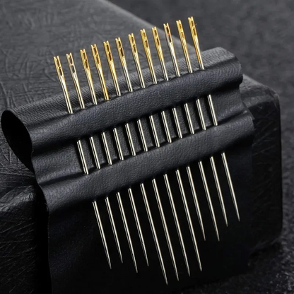 EASYSEW™ - AGUJAS DE TEJER CON AGUJERO LATERAL