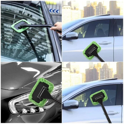 MICROWIPE™ - LIMPIADOR CON 2 MICROFIBRAS REUTILIZABLES