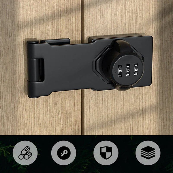 LOCKPRO™ - CERRADURA CON CONTRASEÑA + KIT DE INSTALACIÓN GRATIS