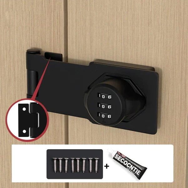 LOCKPRO™ - CERRADURA CON CONTRASEÑA + KIT DE INSTALACIÓN GRATIS