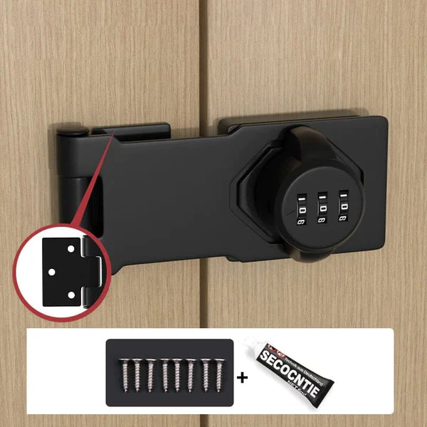 LOCKPRO™ - CERRADURA CON CONTRASEÑA + KIT DE INSTALACIÓN GRATIS