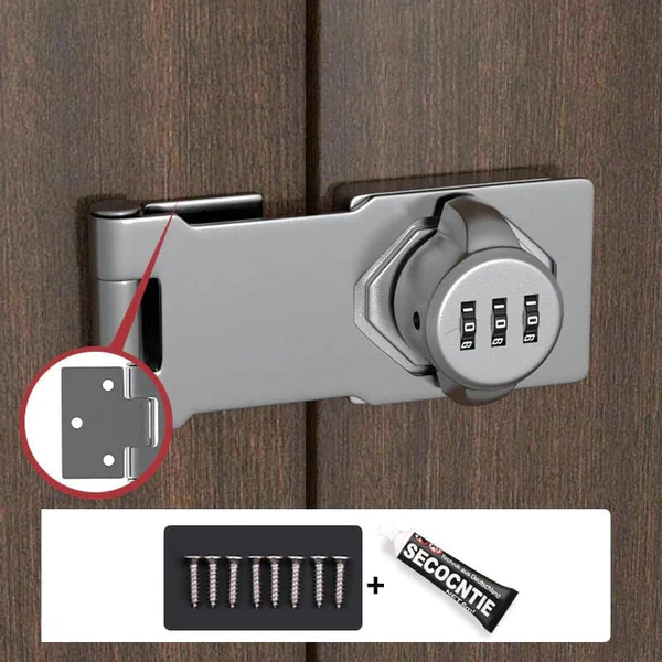 LOCKPRO™ - CERRADURA CON CONTRASEÑA + KIT DE INSTALACIÓN GRATIS