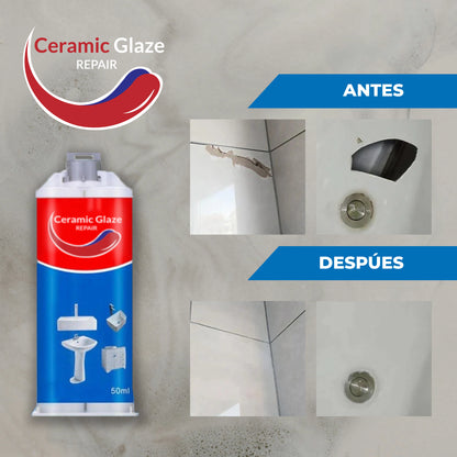 Ceramic Glaze Repair™- Pasta de reparación de cerámicas y baldosas - 1 + 1 Gratis