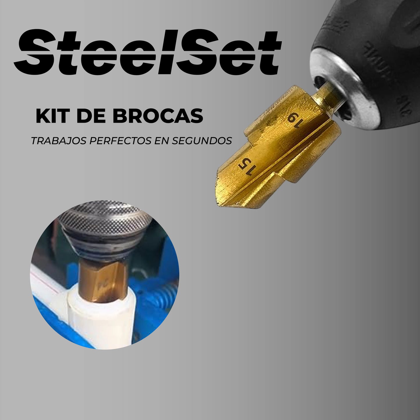 SteelSet™ - Kit Brocas