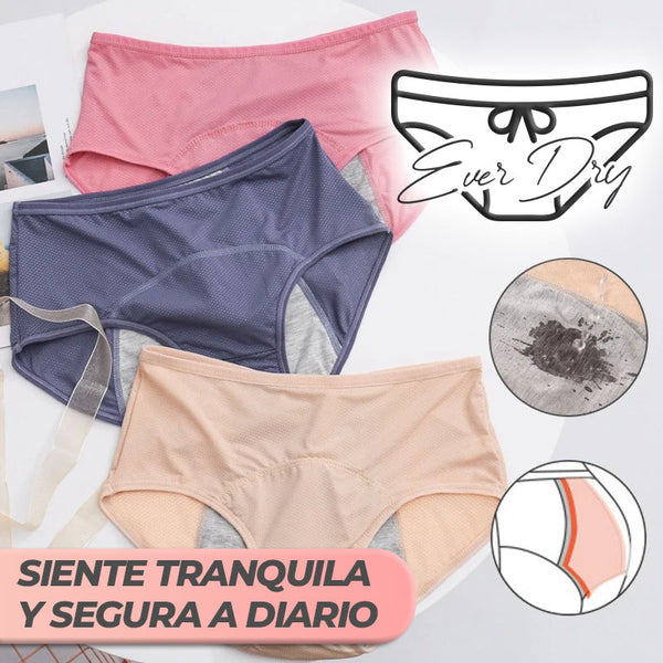 EverDry™ - Bragas menstruales antifugas