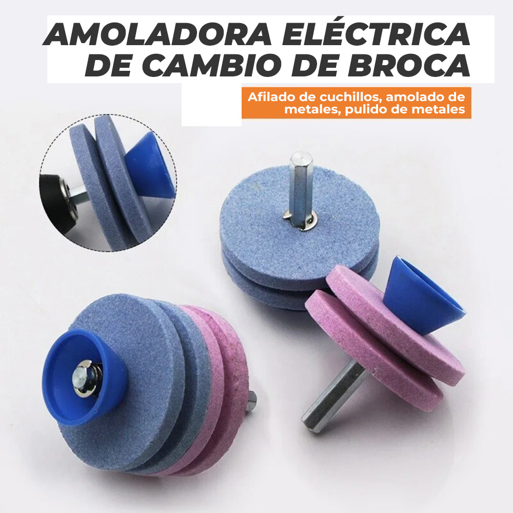 DualGrit™ - Piedra afiladora para herramientas de jardineria