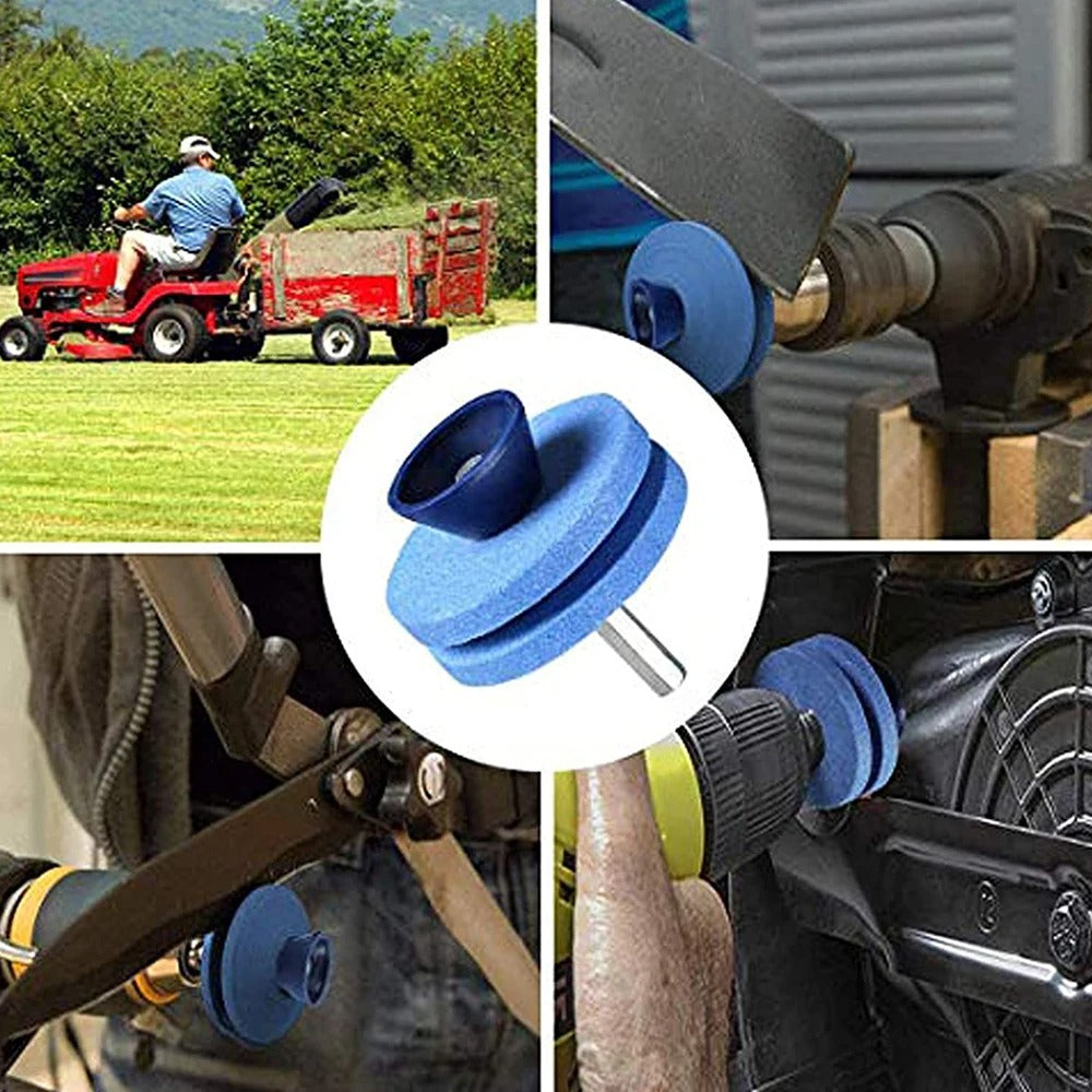 DualGrit™ - Piedra afiladora para herramientas de jardineria