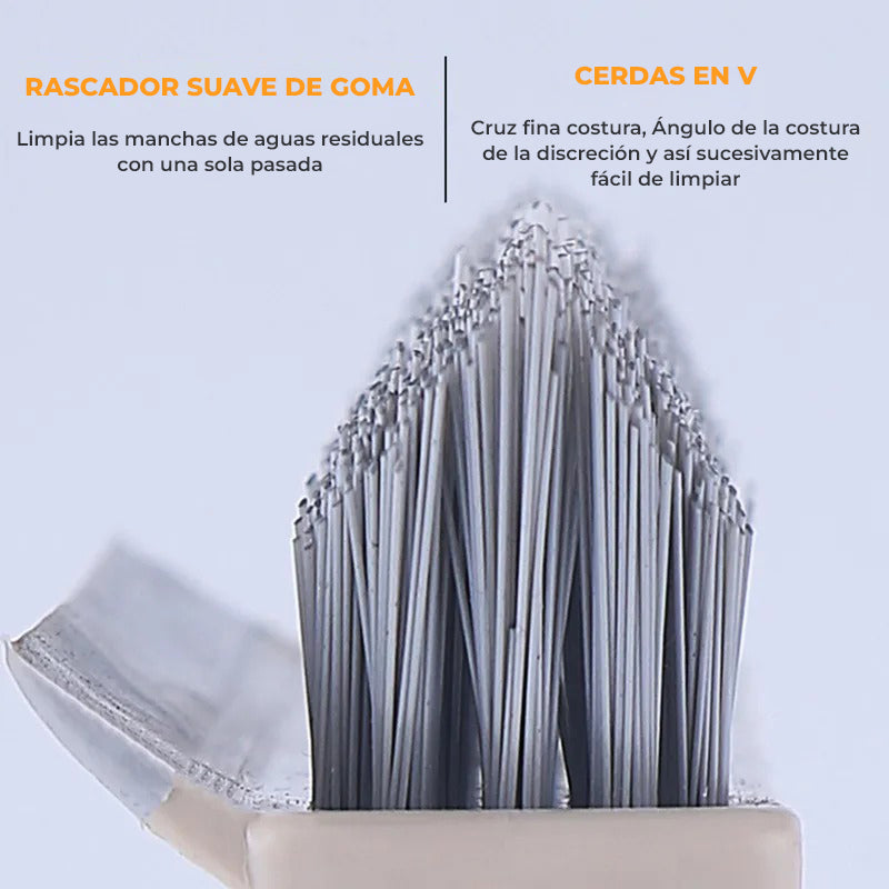 DeepClean™ - Cepillo de limpieza multifuncional