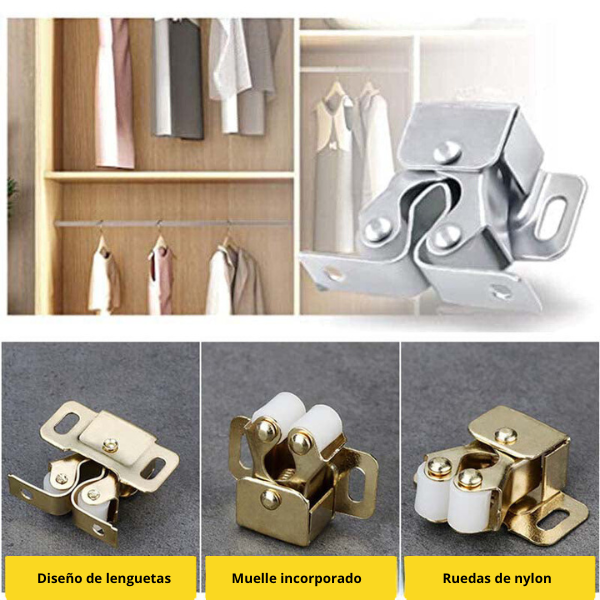 Dooreasy - Cerradura hermética para puertas de gabinetes