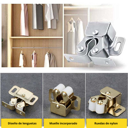 Dooreasy - Cerradura hermética para puertas de gabinetes