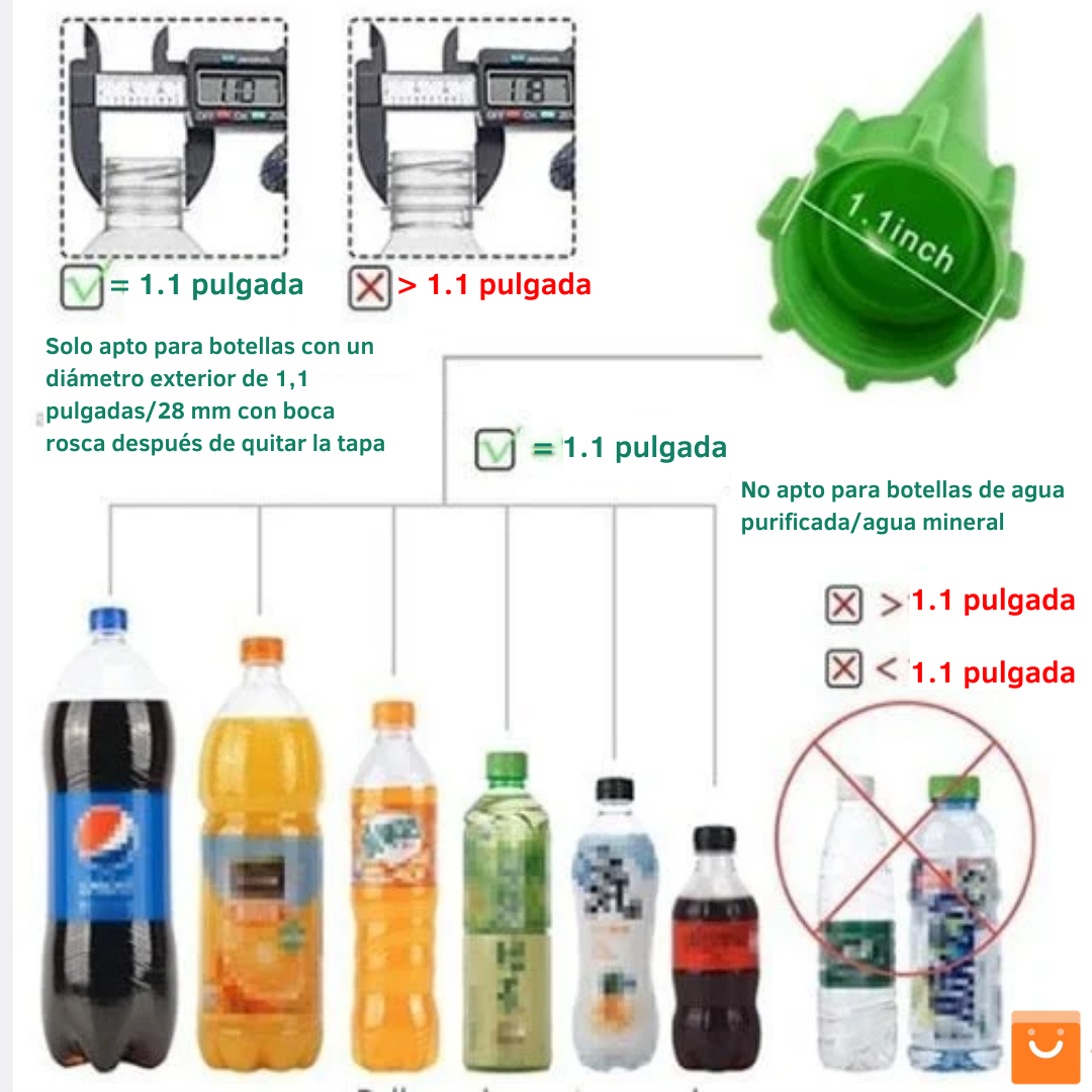 EasyWater™ -  Sistema de riego automático (Pack 12 unidades)