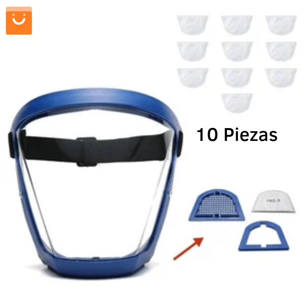 ShieldGuard™- Máscara a prueba de polvo y salpicaduras