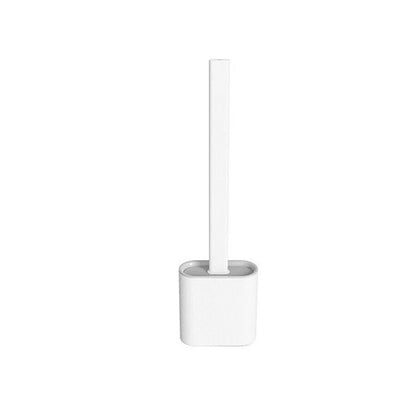 CleanWC - Cepillo de inodoro de silicona flexible