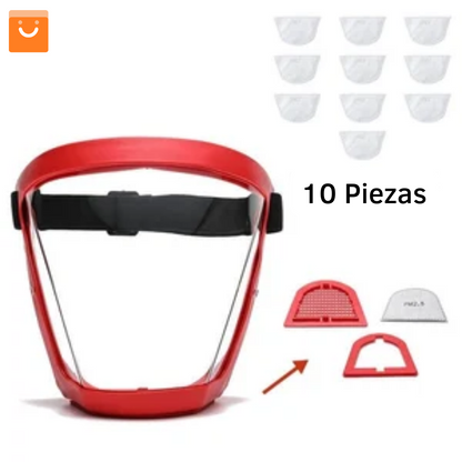 ShieldGuard™- Máscara a prueba de polvo y salpicaduras