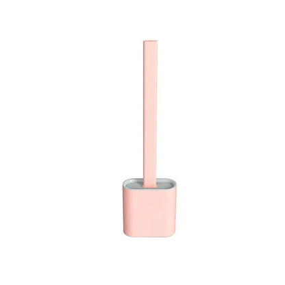CleanWC - Cepillo de inodoro de silicona flexible