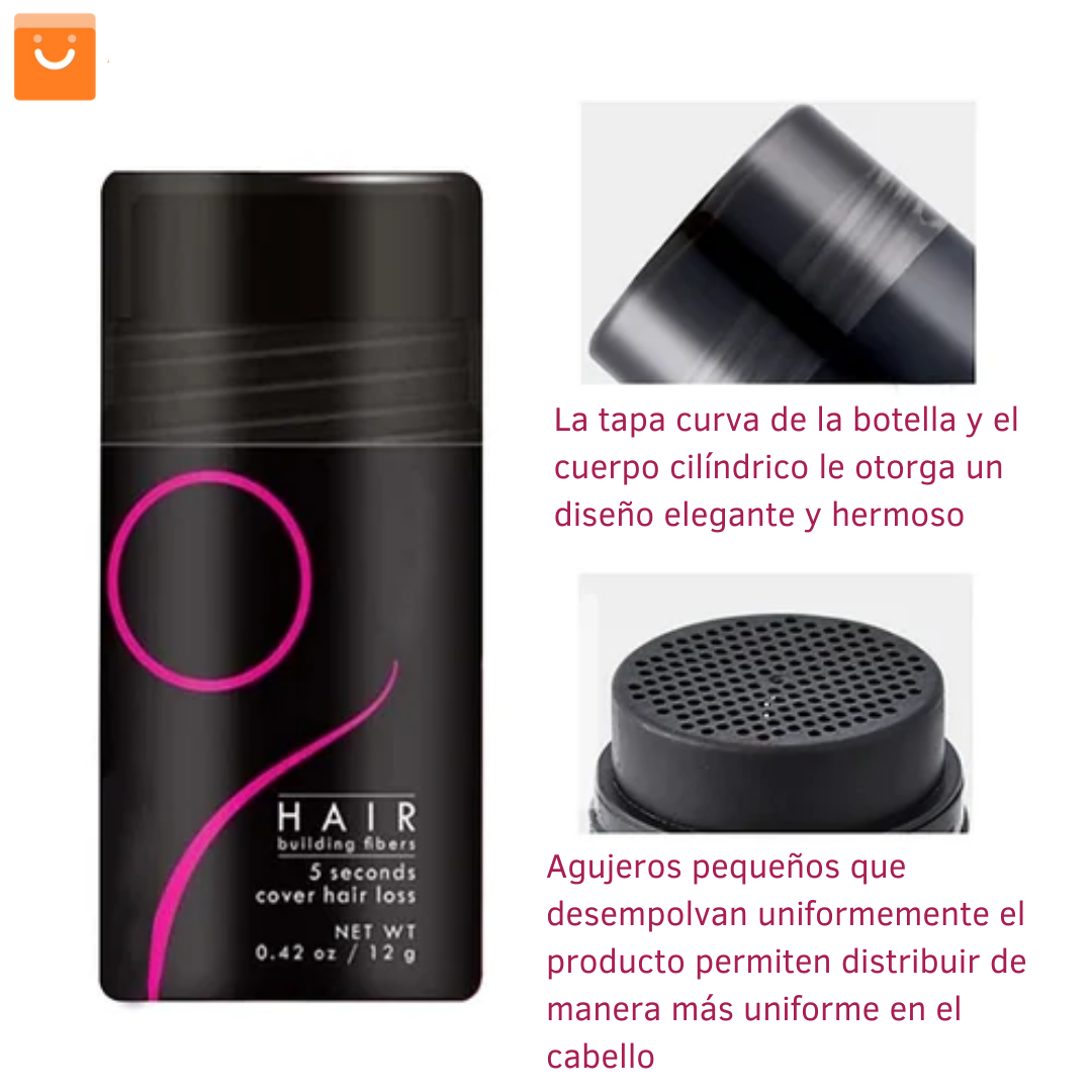 Fluffup™ - polvo de fibra capilar para ocultar calvicie