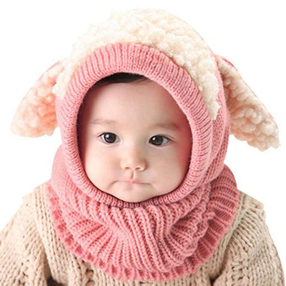 CozyCap™ -  gorro capucha y bufanda de lana perfecto para tu bebé