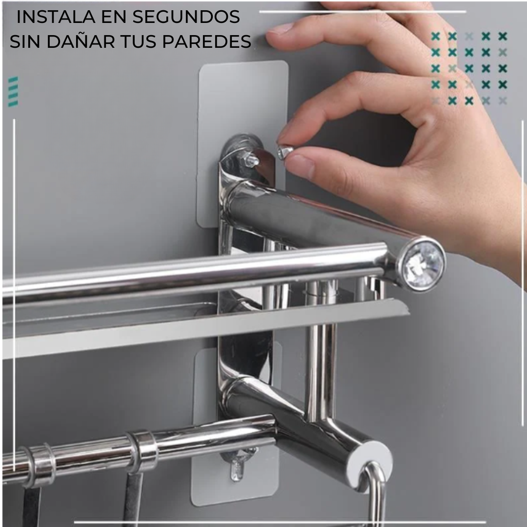 Ganchos adhesivos - ¡Lleva 20 Paga 10!