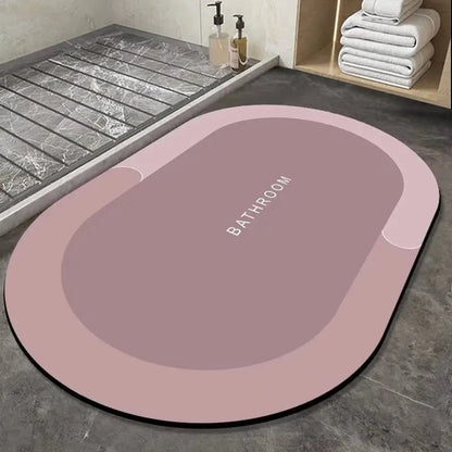 ABSMAT - Tapete de baño secado rápido