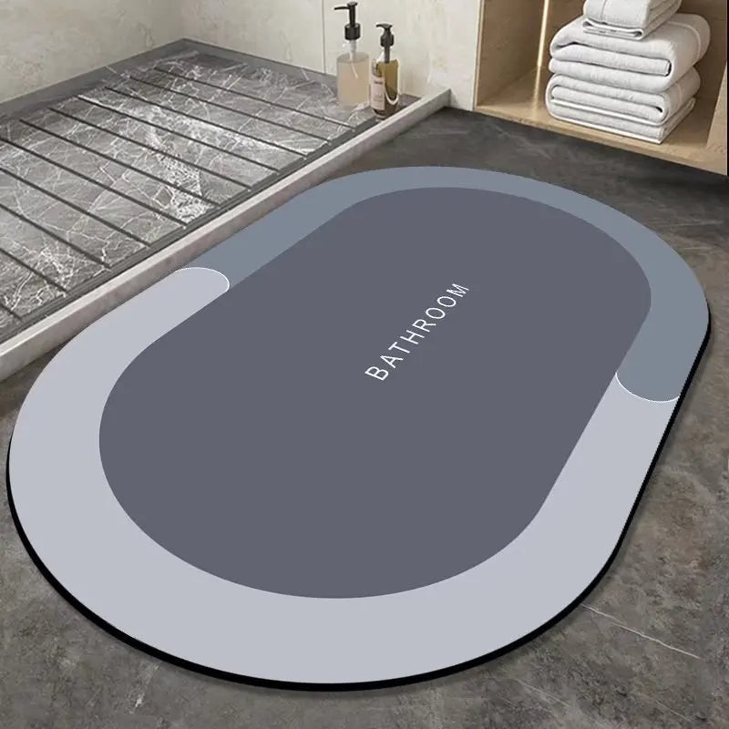 ABSMAT - Tapete de baño secado rápido