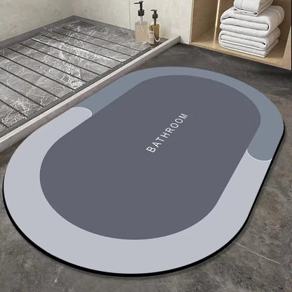 ABSMAT - Tapete de baño secado rápido