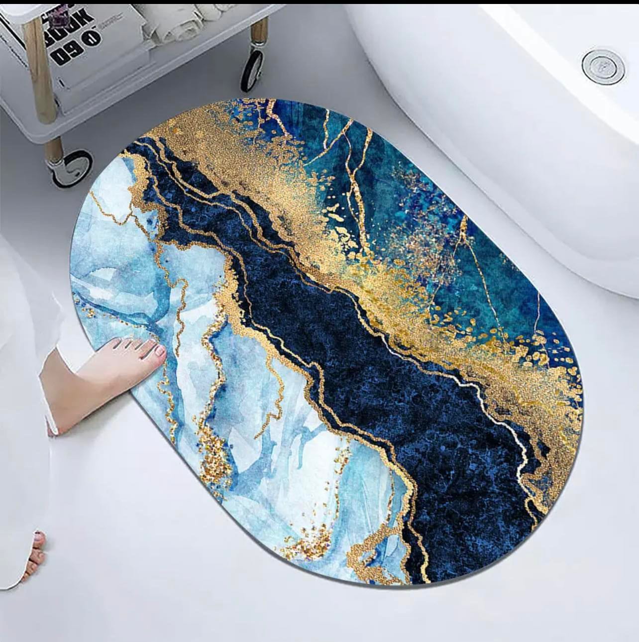 ABSMAT - Tapete de baño secado rápido
