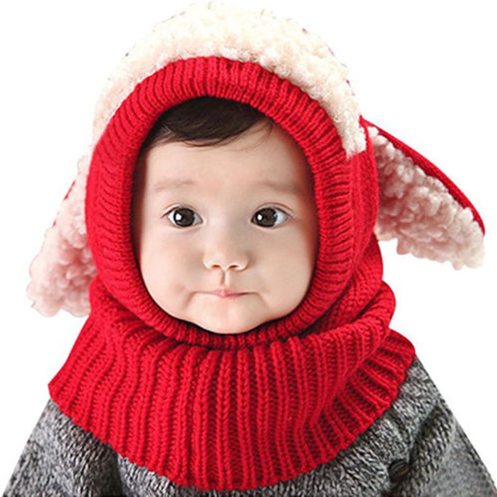 CozyCap™ -  gorro capucha y bufanda de lana perfecto para tu bebé