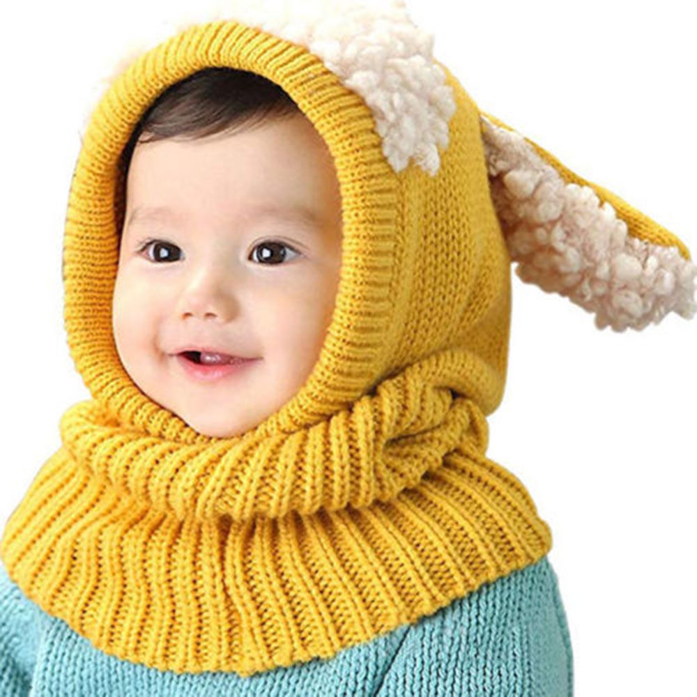 CozyCap™ -  gorro capucha y bufanda de lana perfecto para tu bebé