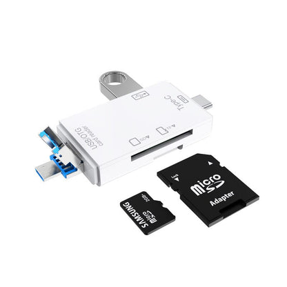 Memoryfast - LECTOR DE TARJETAS 6 EN 1